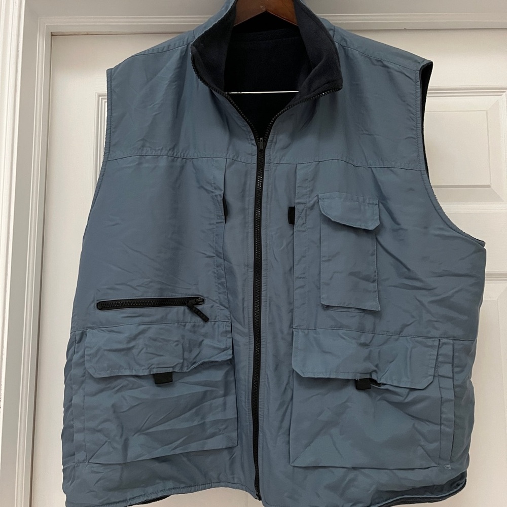 Penmans reversible Men's Stylish Blue Utility Vest
